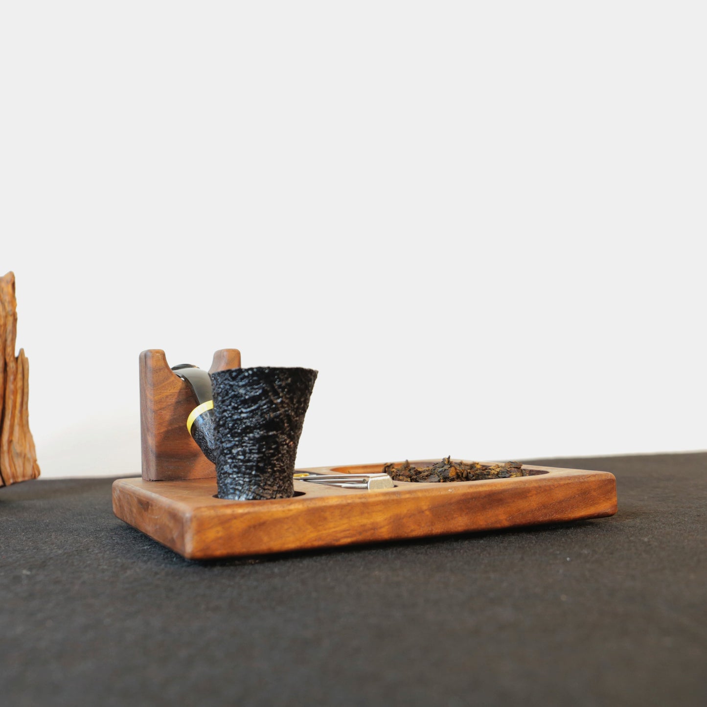 Tobacco Pipe Stand,Personalized pipe rack,stand for single Smoking Pipes,Tobacco storage