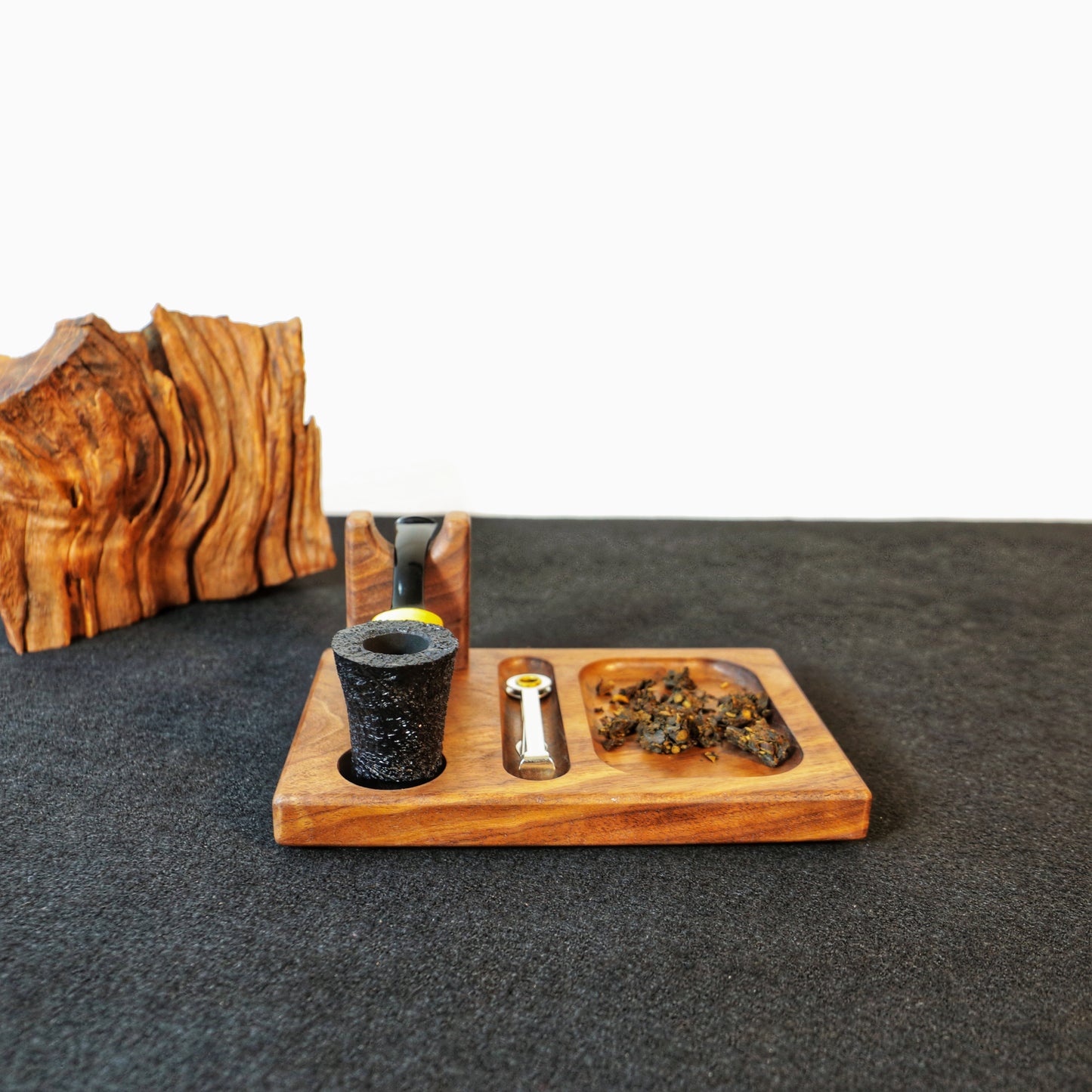 Tobacco Pipe Stand,Personalized pipe rack,stand for single Smoking Pipes,Tobacco storage